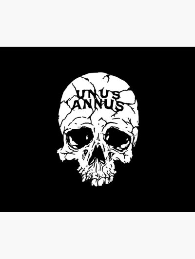 Unus Annus Skull White Tapestry Official Unus Annus Merch