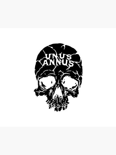 Unus Annus Skull Black Tapestry Official Unus Annus Merch