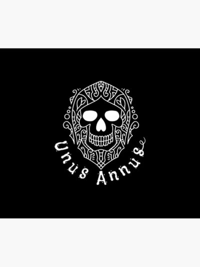 Unus Annus Features A Skull And Titled Unus Annus" Tapestry Official Unus Annus Merch