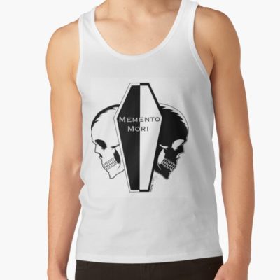 Unus Annus Black And White Momento Mori Tank Top Official Unus Annus Merch