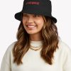 Unus Annus Spray Paint In Red Bucket Hat Official Unus Annus Merch