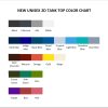 tank top color chart - Unus Annus Store