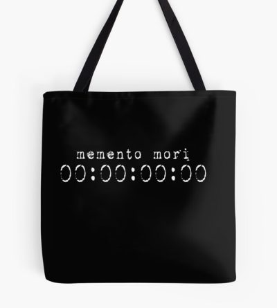 Memento Mori Timer (Black) Tote Bag Official Unus Annus Merch