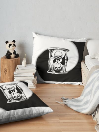 Unus Annus - Unus Annus Split - Unus Annus Hourglass Throw Pillow Official Unus Annus Merch