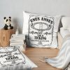 Unus Annus Crest Throw Pillow Official Unus Annus Merch