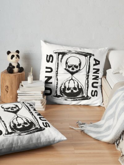 Unus Annus Merch Unus Annus Logo Throw Pillow Official Unus Annus Merch