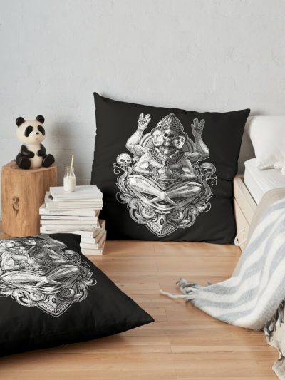 Unus Annus Merch Unus Annus Goddus Annus, Youth, Trending Throw Pillow Official Unus Annus Merch