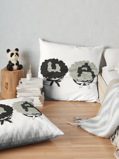 Unus Annus Roses Throw Pillow Official Unus Annus Merch