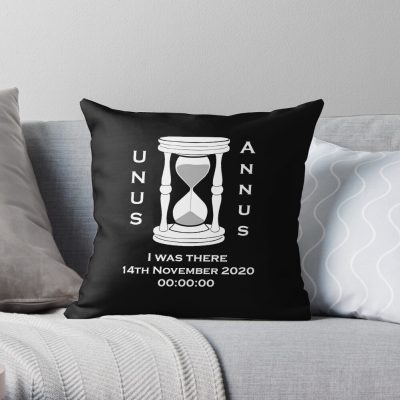 I Was There - Unus Annus Throw Pillow Official Unus Annus Merch