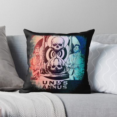 Camp Unus Annus Split Throw Pillow Official Unus Annus Merch