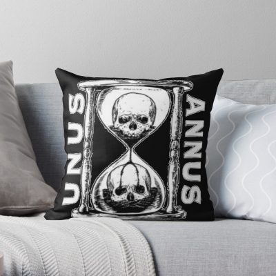 Unus Annus Countdown Throw Pillow Official Unus Annus Merch