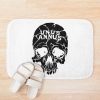 Unus Annus Skull Black Bath Mat Official Unus Annus Merch