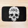 Unus Annus Skull White Bath Mat Official Unus Annus Merch