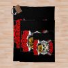 Unus Annus Skull And Roses Throw Blanket Official Unus Annus Merch