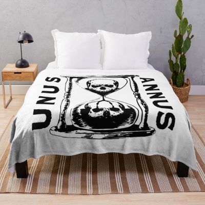 Unus Annus Merch Unus Annus Logo Throw Blanket Official Unus Annus Merch