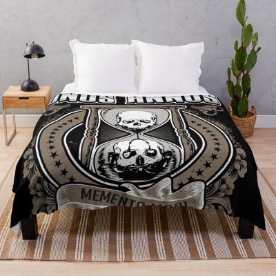 Unus Annus Logo Throw Blanket Official Unus Annus Merch