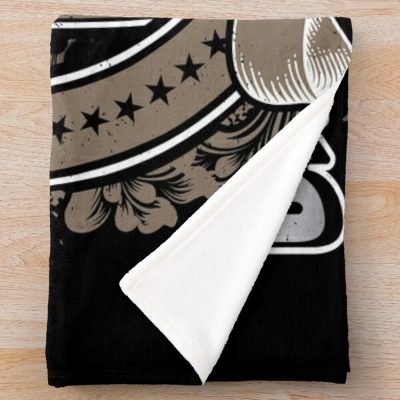 Unus Annus Logo Throw Blanket Official Unus Annus Merch