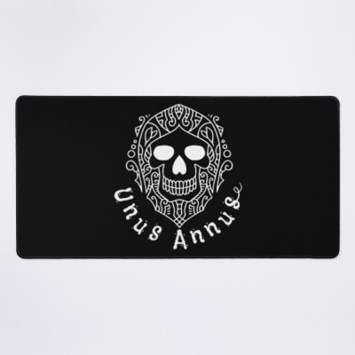 Unus Annus Features A Skull And Titled Unus Annus" Mouse Pad Official Unus Annus Merch