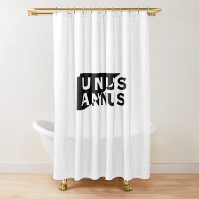 Camp Unus Annus Shower Curtain Official Unus Annus Merch