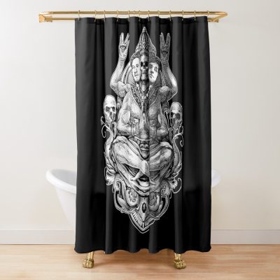 Unus Annus Merch Unus Annus Goddus Annus, Youth, Trending Shower Curtain Official Unus Annus Merch